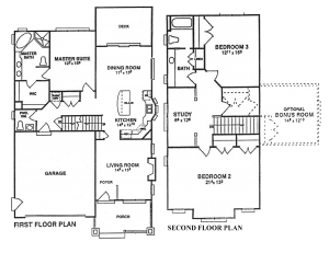 Cottages Sunrise Floorplan